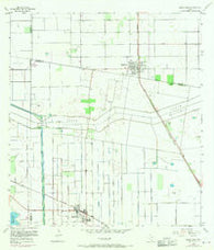 Santa Rosa Texas Historical topographic map, 1:24000 scale, 7.5 X 7.5 Minute, Year 1956