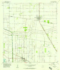 Santa Rosa Texas Historical topographic map, 1:24000 scale, 7.5 X 7.5 Minute, Year 1956