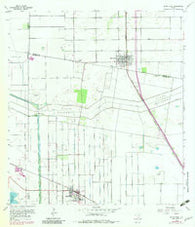 Santa Rosa Texas Historical topographic map, 1:24000 scale, 7.5 X 7.5 Minute, Year 1956