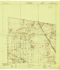 Santa Rosa Texas Historical topographic map, 1:24000 scale, 7.5 X 7.5 Minute, Year 1929