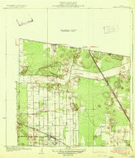 Santa Rosa Texas Historical topographic map, 1:31680 scale, 7.5 X 7.5 Minute, Year 1933