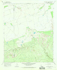 Santa Rosa Lake NW Texas Historical topographic map, 1:24000 scale, 7.5 X 7.5 Minute, Year 1966