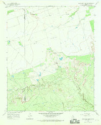 Santa Rosa Lake NW Texas Historical topographic map, 1:24000 scale, 7.5 X 7.5 Minute, Year 1966