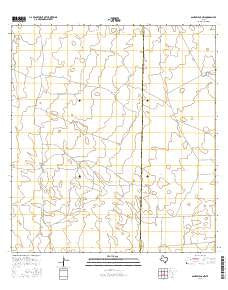 Santa Elena NW Texas Current topographic map, 1:24000 scale, 7.5 X 7.5 Minute, Year 2016