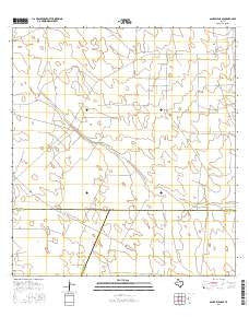 Santa Elena SE Texas Current topographic map, 1:24000 scale, 7.5 X 7.5 Minute, Year 2016