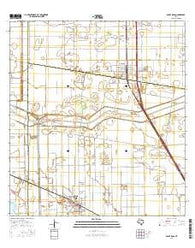Santa Rosa Texas Current topographic map, 1:24000 scale, 7.5 X 7.5 Minute, Year 2016