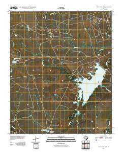 Santa Rosa Lake Texas Historical topographic map, 1:24000 scale, 7.5 X 7.5 Minute, Year 2011