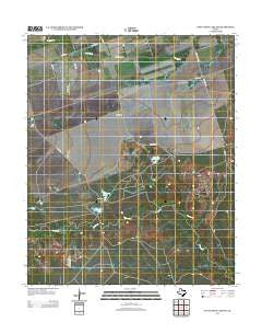 Santa Rosa Lake NW Texas Historical topographic map, 1:24000 scale, 7.5 X 7.5 Minute, Year 2012
