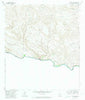 Santana Mesa Texas Historical topographic map, 1:24000 scale, 7.5 X 7.5 Minute, Year 1971