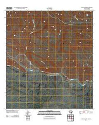 Santana Mesa Texas Historical topographic map, 1:24000 scale, 7.5 X 7.5 Minute, Year 2011
