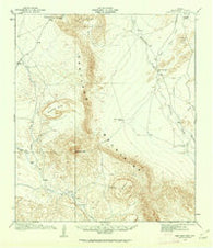 Santiago Peak Texas Historical topographic map, 1:62500 scale, 15 X 15 Minute, Year 1917