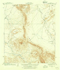 Santiago Peak Texas Historical topographic map, 1:62500 scale, 15 X 15 Minute, Year 1917