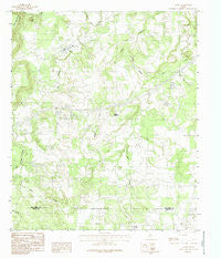 Santo Texas Historical topographic map, 1:24000 scale, 7.5 X 7.5 Minute, Year 1984