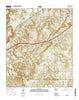 Santo Texas Current topographic map, 1:24000 scale, 7.5 X 7.5 Minute, Year 2016