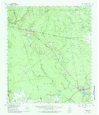 Saragosa Texas Historical topographic map, 1:62500 scale, 15 X 15 Minute, Year 1955