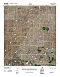 Saragosa Texas Historical topographic map, 1:24000 scale, 7.5 X 7.5 Minute, Year 2010