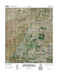 Saragosa Texas Historical topographic map, 1:24000 scale, 7.5 X 7.5 Minute, Year 2013