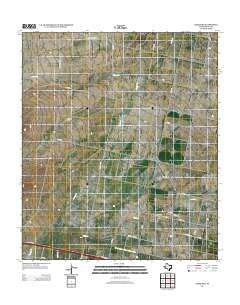 Saragosa Texas Historical topographic map, 1:24000 scale, 7.5 X 7.5 Minute, Year 2013