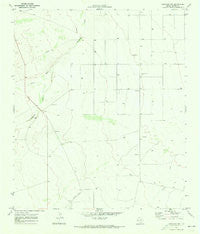 Saragosa NW Texas Historical topographic map, 1:24000 scale, 7.5 X 7.5 Minute, Year 1970