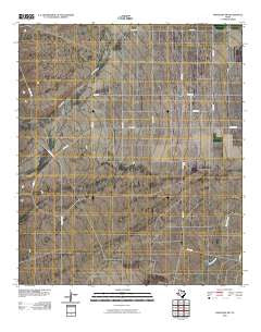 Saragosa NW Texas Historical topographic map, 1:24000 scale, 7.5 X 7.5 Minute, Year 2010