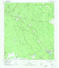 Saratoga Texas Historical topographic map, 1:62500 scale, 15 X 15 Minute, Year 1955