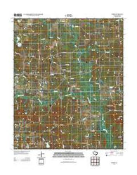 Sardis Texas Historical topographic map, 1:24000 scale, 7.5 X 7.5 Minute, Year 2012