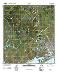 Sargent Texas Historical topographic map, 1:24000 scale, 7.5 X 7.5 Minute, Year 2010