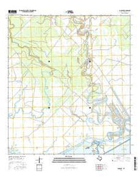 Sargent Texas Current topographic map, 1:24000 scale, 7.5 X 7.5 Minute, Year 2016