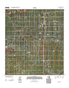 Sarita Texas Historical topographic map, 1:24000 scale, 7.5 X 7.5 Minute, Year 2013