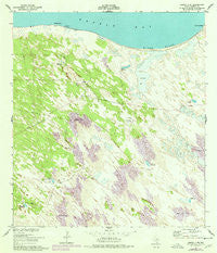 Sarita 4 NE Texas Historical topographic map, 1:24000 scale, 7.5 X 7.5 Minute, Year 1951