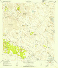 Sarita 4 SE Texas Historical topographic map, 1:24000 scale, 7.5 X 7.5 Minute, Year 1952