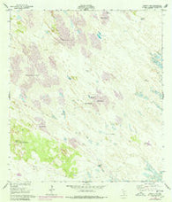 Sarita 4 SE Texas Historical topographic map, 1:24000 scale, 7.5 X 7.5 Minute, Year 1952