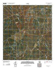 Sarnosa Hill Texas Historical topographic map, 1:24000 scale, 7.5 X 7.5 Minute, Year 2010