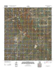 Sarnosa Hill Texas Historical topographic map, 1:24000 scale, 7.5 X 7.5 Minute, Year 2013