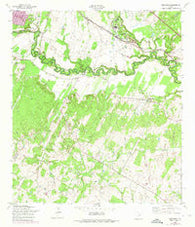 Saspamco Texas Historical topographic map, 1:24000 scale, 7.5 X 7.5 Minute, Year 1958