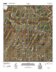 Saspamco Texas Historical topographic map, 1:24000 scale, 7.5 X 7.5 Minute, Year 2010