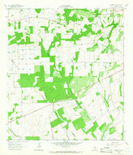 Saspamco SE Texas Historical topographic map, 1:24000 scale, 7.5 X 7.5 Minute, Year 1964