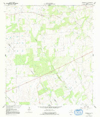 Saspamco SE Texas Historical topographic map, 1:24000 scale, 7.5 X 7.5 Minute, Year 1964