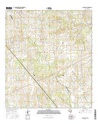 Saspamco SE Texas Current topographic map, 1:24000 scale, 7.5 X 7.5 Minute, Year 2016