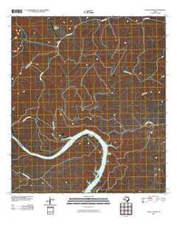 Satan Canyon Texas Historical topographic map, 1:24000 scale, 7.5 X 7.5 Minute, Year 2010