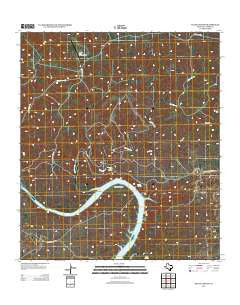 Satan Canyon Texas Historical topographic map, 1:24000 scale, 7.5 X 7.5 Minute, Year 2012