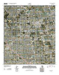 Satsuma Texas Historical topographic map, 1:24000 scale, 7.5 X 7.5 Minute, Year 2010