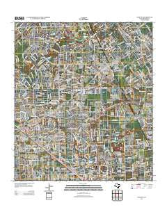 Satsuma Texas Historical topographic map, 1:24000 scale, 7.5 X 7.5 Minute, Year 2013
