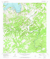 Sattler Texas Historical topographic map, 1:24000 scale, 7.5 X 7.5 Minute, Year 1963