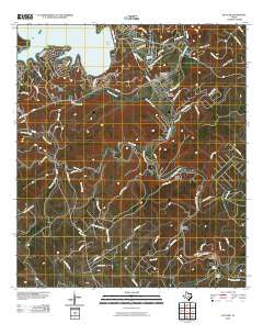 Sattler Texas Historical topographic map, 1:24000 scale, 7.5 X 7.5 Minute, Year 2010
