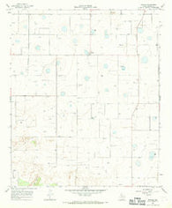 Savage Texas Historical topographic map, 1:24000 scale, 7.5 X 7.5 Minute, Year 1967