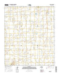Savage Texas Current topographic map, 1:24000 scale, 7.5 X 7.5 Minute, Year 2016