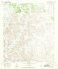 Savell Ranch Texas Historical topographic map, 1:24000 scale, 7.5 X 7.5 Minute, Year 1967
