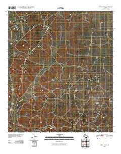 Savell Ranch Texas Historical topographic map, 1:24000 scale, 7.5 X 7.5 Minute, Year 2010