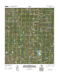 Sawmill Branch Texas Historical topographic map, 1:24000 scale, 7.5 X 7.5 Minute, Year 2013